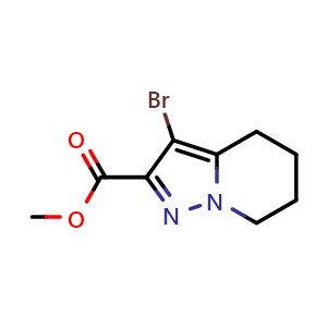 Methyl 3-Bromo-4,5,6,7-tetrahydropyrazolo[1,5-a]pyridine-2-carboxylate