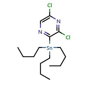 3,5-Dichloro-2-(tributylstannyl)pyrazine