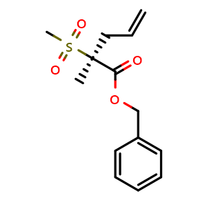 Benzyl (S)-2-Methyl-2-(methylsulfonyl)-4-pentenoate