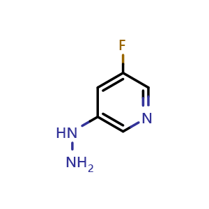 3-Fluoro-5-hydrazinylpyridine