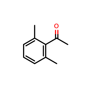 Chemical structure of 2',6'-Dimethylacetophenone , CAS 2142-76-9, AChemBlock X194313