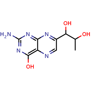 Chemical structure of L-Biopterin , CAS 22150-76-1, AChemBlock X194368