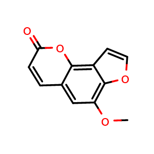 Chemical structure of Sphondin , CAS 483-66-9, AChemBlock X194398