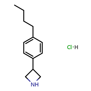 3-(4-Butylphenyl)azetidine hydrochloride