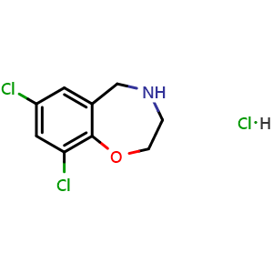 7,9-Dichloro-2,3,4,5-tetrahydrobenzo[f][1,4]oxazepine hydrochloride