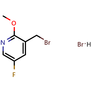 3-(Bromomethyl)-5-fluoro-2-methoxypyridine Hydrobromide