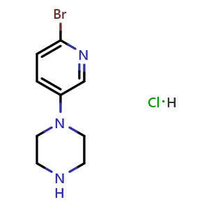 1-(6-Bromo-3-pyridyl)piperazine hydrochloride