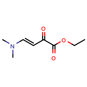 Chemical structure of Ethyl 4-(Dimethylamino)-2-oxo-3-butenoate , CAS 67751-14-8, AChemBlock X194571