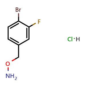 O-(4-Bromo-3-fluorobenzyl)hydroxylamine hydrochloride