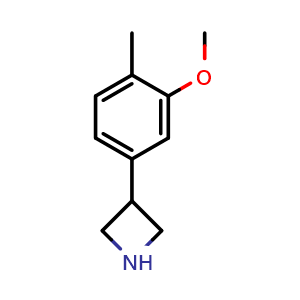 3-(3-Methoxy-4-methylphenyl)azetidine