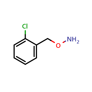Chemical structure of O-(2-Chlorobenzyl)hydroxylamine , CAS 55418-30-9, AChemBlock X194669