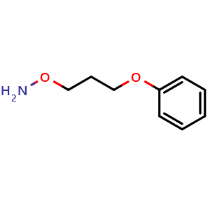 Chemical structure of O-(3-Phenoxypropyl)hydroxylamine , CAS 82703-22-8, AChemBlock X194711