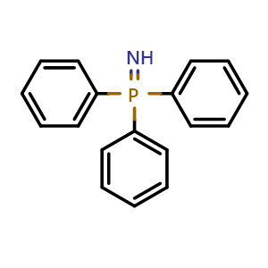 Chemical structure of Triphenylphosphoranimine , CAS 2240-47-3, AChemBlock X194726