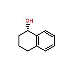 Chemical structure of (S)-1-Tetralol , CAS 53732-47-1, AChemBlock X194758