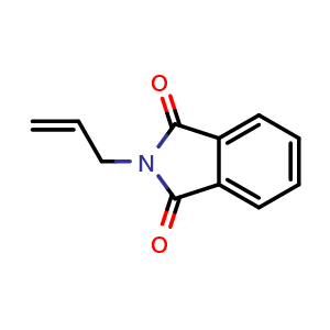 Chemical structure of N-Allylphthalimide , CAS 5428-09-1, AChemBlock X194800