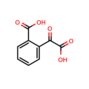 Chemical structure of 2-(Carboxycarbonyl)benzoic acid , CAS 528-46-1, AChemBlock X194843