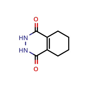 Chemical structure of 2,3,5,6,7,8-Hexahydrophthalazine-1,4-dione , CAS 67279-23-6, AChemBlock X194853