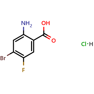 2-Amino-4-bromo-5-fluorobenzoic acid hydrochloride