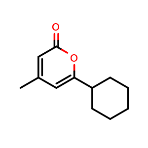 6-Cyclohexyl-4-methyl-2H-pyran-2-one