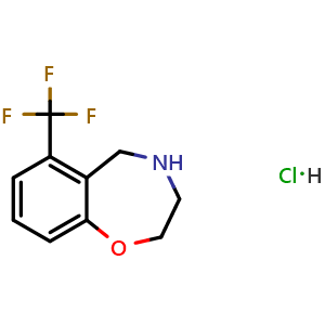 6-(Trifluoromethyl)-2,3,4,5-tetrahydrobenzo[f][1,4]oxazepine hydrochloride