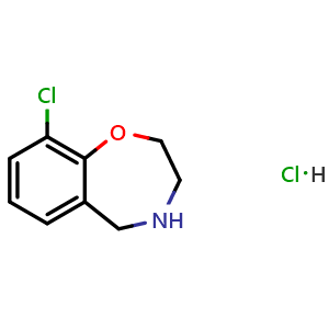 9-Chloro-2,3,4,5-tetrahydrobenzo[f][1,4]oxazepine hydrochloride