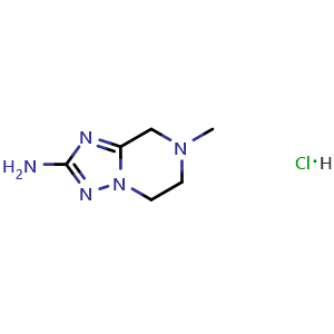 2-Amino-7-methyl-5,6,7,8-tetrahydro-[1,2,4]triazolo[1,5-a]pyrazine hydrochloride