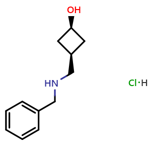 cis-3-[(Benzylamino)methyl]cyclobutanol hydrochloride