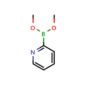 Chemical structure of Dimethyl 2-Pyridylboronate , CAS 136805-54-4, AChemBlock X195014