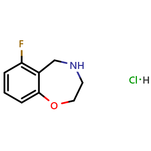 6-fluoro-2,3,4,5-tetrahydro-1,4-benzoxazepine hydrochloride