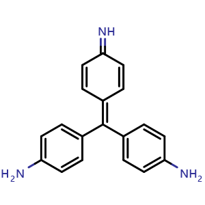 Chemical structure of Pararosaniline , CAS 467-62-9, AChemBlock X195194
