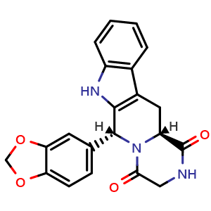 Chemical structure of Nortadalafil , CAS 171596-36-4, AChemBlock X195251