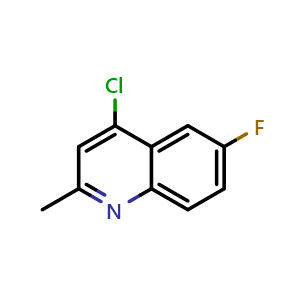 4-Chloro-6-fluoro-2-methylquinoline