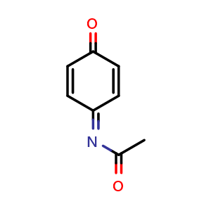 Chemical structure of NAPQI , CAS 50700-49-7, AChemBlock X195322