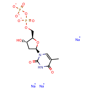 Thymidine 5'-diphosphoric acid trisodium salt