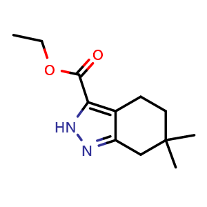 Ethyl 6,6-dimethyl-4,5,6,7-tetrahydro-2H-indazole-3-carboxylate