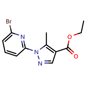 Ethyl 1-(6-bromopyridin-2-yl)-5-methyl-1H-pyrazole-4-carboxylate