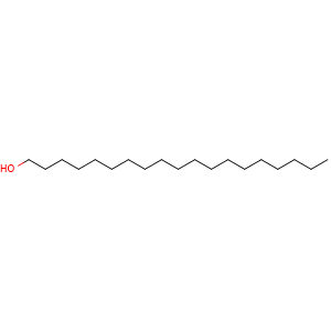 Chemical structure of 1-Nonadecanol , CAS 1454-84-8, AChemBlock X195432