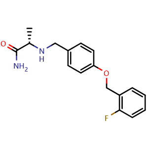 Chemical structure of Ralfinamide , CAS 133865-88-0, AChemBlock X195560