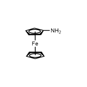 Chemical structure of Aminoferrocene , CAS 1273-82-1, AChemBlock X195614