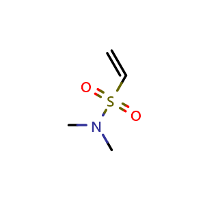 Chemical structure of N,N-Dimethylethenesulfonamide , CAS 7700-07-4, AChemBlock X195628