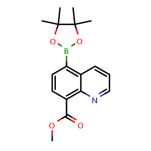 Methyl 5-(4,4,5,5-tetramethyl-1,3,2-dioxaborolan-2-yl)quinoline-8-carboxylate