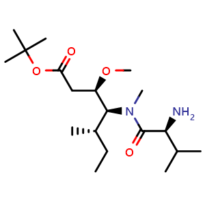 (3R,4S,5S)-tert-butyl 4-((S)-2-amino-N,3-dimethylbutanamido)-3-methoxy-5-methylheptanoate