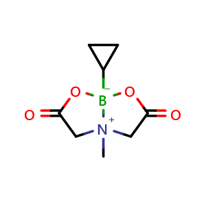 8-Cyclopropyl-4-methyl-2,6-dioxohexahydro-[1,3,2]oxazaborolo[2,3-b][1,3,2]oxazaborol-4-ium-8-uide
