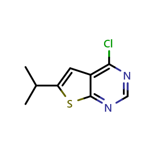 4-Chloro-6-isopropylthieno[2,3-d]pyrimidine