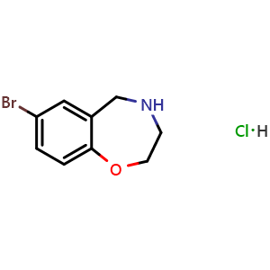 7-Bromo-2,3,4,5-tetrahydrobenzo[f][1,4]oxazepine hydrochloride