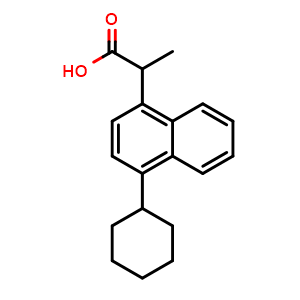 Chemical structure of Vedaprofen , CAS 71109-09-6, AChemBlock X196204