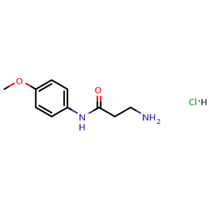 3-Amino-N-(4-methoxyphenyl)propanamide hydrochloride