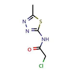 2-Chloro-N-(5-methyl-1,3,4-thiadiazol-2-yl)acetamide