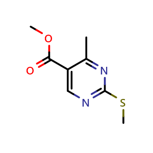 Methyl 4-methyl-2-(methylthio)pyrimidine-5-carboxylate