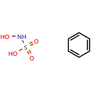 Chemical structure of Benzenesulfohydroxamic acid , CAS 599-71-3, AChemBlock X196339